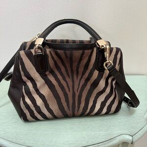Coach Zebra Print Women's Handbag